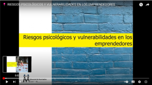 Riesgos psicológicos y vulnerabilidades en los emprendedores